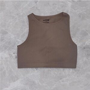 Garage Women's Taupe Crop Top
